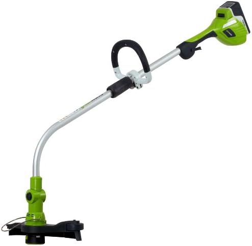 Greenworks 21072 Gen1 20V 12-Inch String Trimmer - 20V Li-Ion 6.0 AH Battery and Charger Inc.