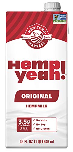 Manitoba Harvest Hemp Yeah! Hemp Milk Original 32 oz (Pack of 6)