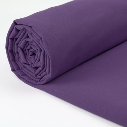 A-Express Tela de algodón 100 % – 150 cm de ancho – Tela de algodón liso por metros – ideal para acolchar, costura, costura, costura, forro de cortina, bolsas, ropa de cama, fundas de almohada, color