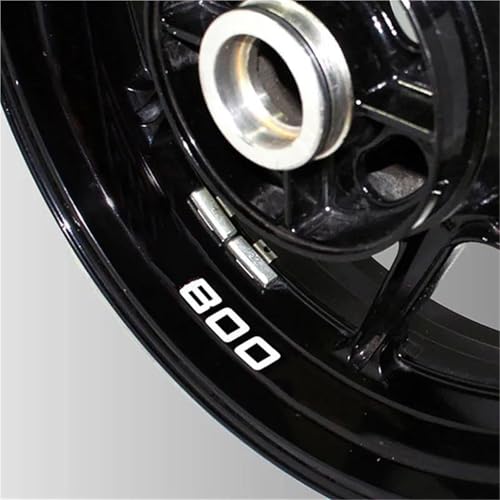 Stickers Jante Réfléchissants Moto F800R pour Vos Sorties Nocturnes Style 2