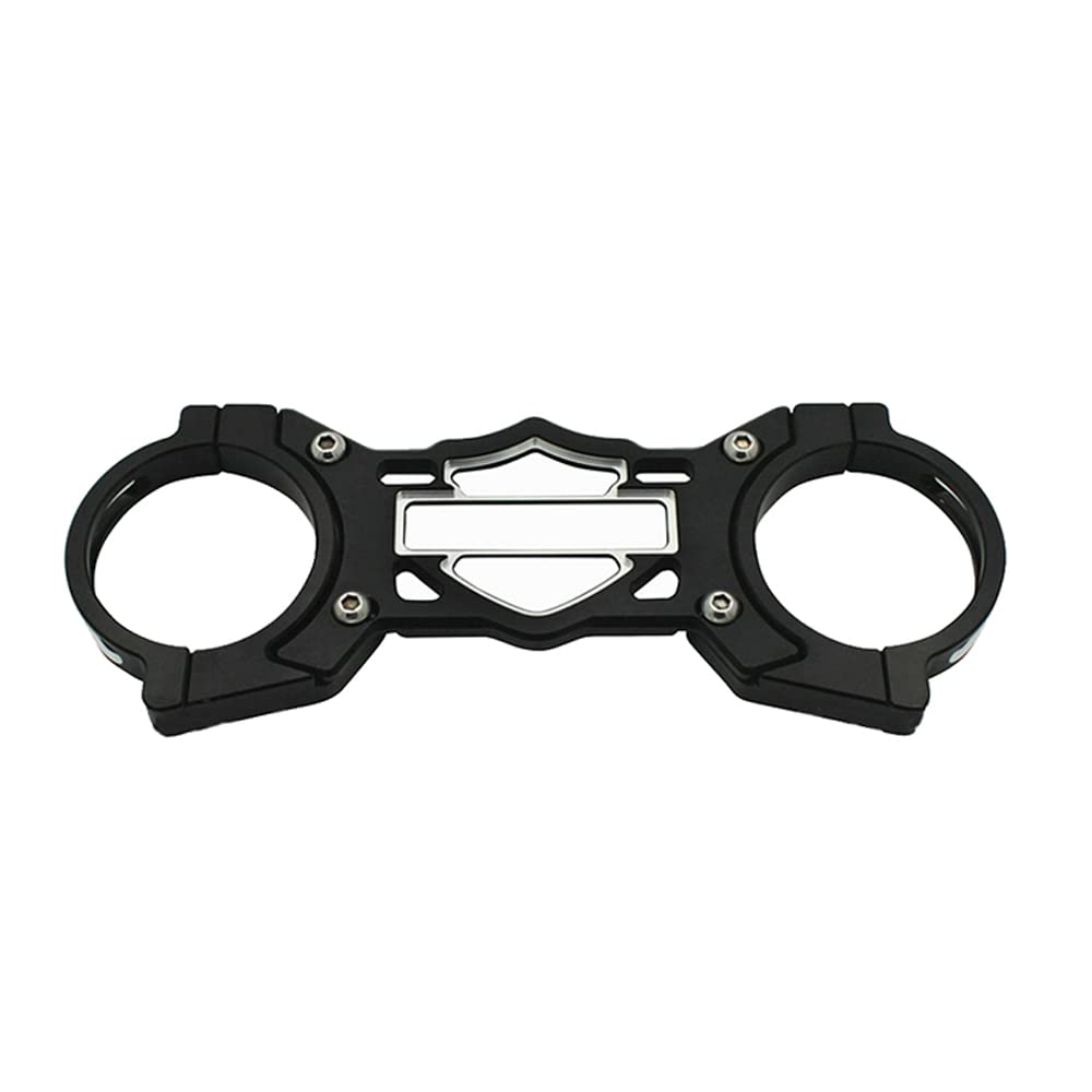 Moto Forcelle Forcella Anteriore Brace Balance Shock Staffa Sospensione Ammortizzatore Stabilizzatore Supporto per Harley Sportster XLIron 883 1200 2004-2018 (A)