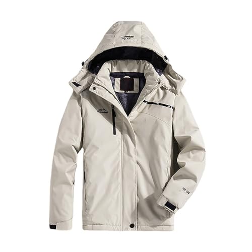 OCCOKO Chaqueta de esquí de montaña para hombre y mujer, resistente al viento, abrigo de invierno...