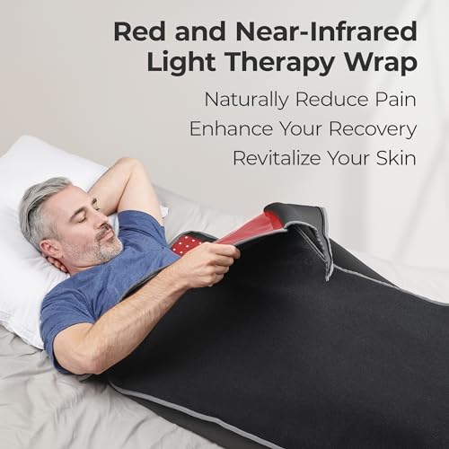 Lifepro LP-ALVBD-BLK Red Light Therapy Blanket For Full Body Coverage thumb #6