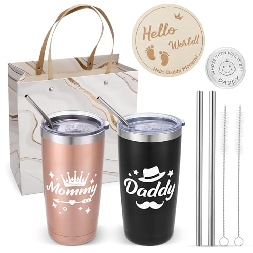 GSrenyu Personalised New Mum Gifts for Women, Pregnancy Care Box, Thoughtful Baby Shower & Gender Reveal Gift Set, Unique Push Present for First Time Mums
