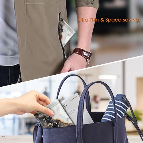 Image of FINTIE Soft Eyeglasses Case with Cleaning Cloth, Portable Squeeze Top Vegan Leather Glasses Pouch, Sunglasses Eyewear Bag