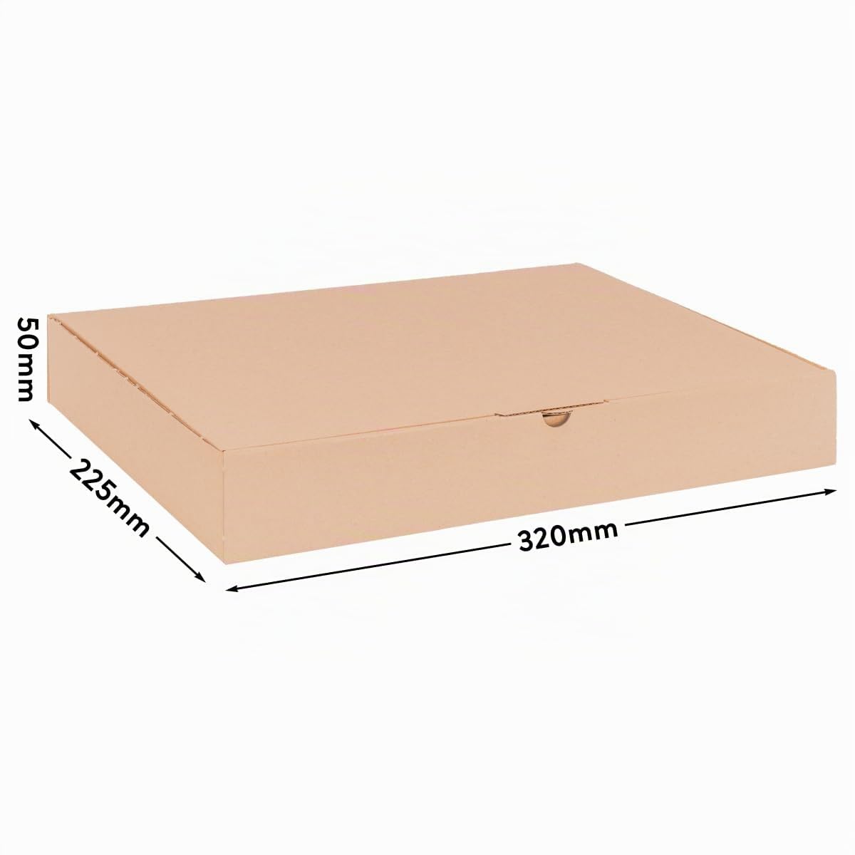 verpacking Cajas para Carta Máxima 320 x 225 x 50 mm Marrón [tamaño y cantidad a elegir] DIN A4 Maxi Carta MB-4 Caja de envío para correo de mercancías 50 unidades