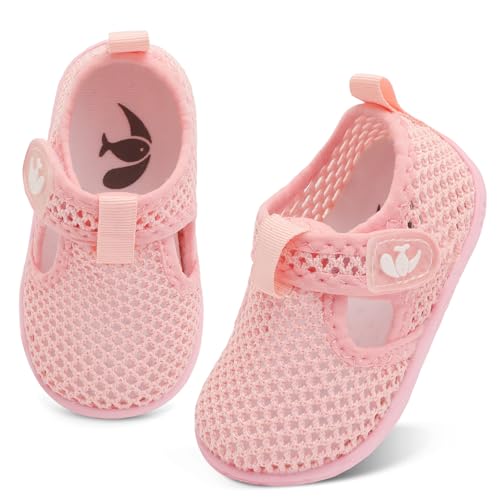 Image of FEETCITY Baby Boys Girls Water Sport Shoes Barefoot Kids Aqua Socks Quick-Dry Beach Swim Pool Shoes
