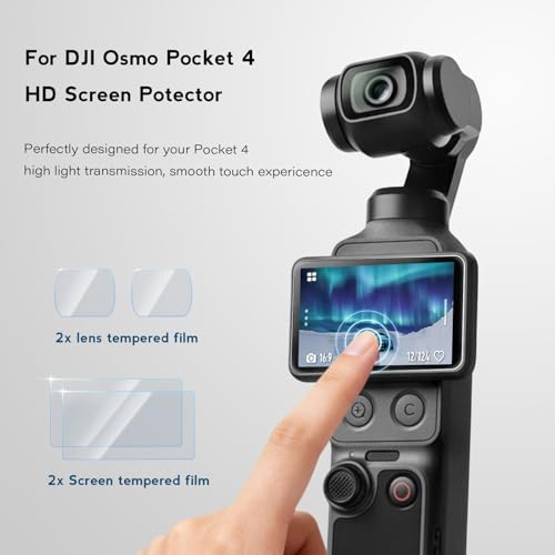 Funda para DJI Osmo Pocket 4 de silicona suave y diseño estético delgado 5