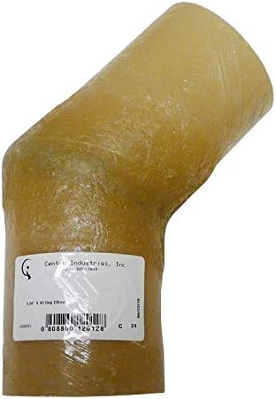 1200112 FIBERGLASS EXHAUST ELBOW 4" 45