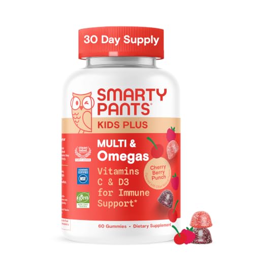 SmartyPants Kids Multivitamin Gummies, Vitamin D3, Omega 3, Zinc, 60 Ct - image 1