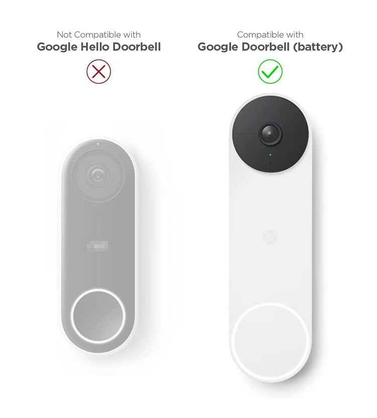 Amazon | ドアホン・ドアベルケース・Google Nest Doorbell用 (Battery
