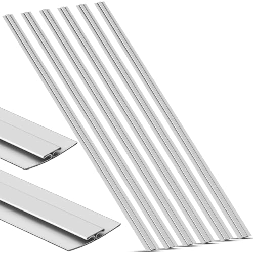 Yaocom 8 Pcs Backsplash Accessories Stainless Steel Wall Divider ...
