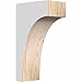 Ekena Millwork COR06X10X18HUN00RDF 6"W x 10"D x 18"H Huntington Rough Sawn Corbel, Douglas Fir