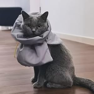 Bangminda MMWB Weiche Katzen Halskrause Grau