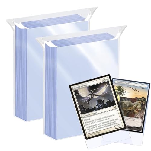 200 Stück Kartenschutzhüllen – Säurefrei, Enganliegend, Für Sammelkarten, Sportkarten & TCG