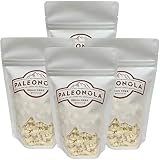 Paleonola - Grain Free Organic Freeze Dried Pineapple - Non GMO - Peanut Free - Vegan - 4 Pack