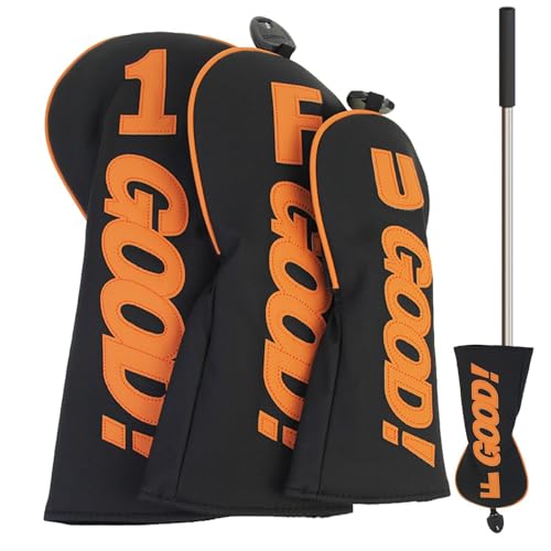 Couvre-club de golf en cuir imperméable de qualité supérieure pour bois et putter - 7