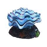 Cueva Para Acuario - Cueva Para Camarones Tipo Concha - Refugio Decorativo Para Acuarios De Agua Dulce Y Salada Terrarios Y Esquineros | Escondite Para Tanques De Rincon Casa Dormitorio Terrario Escue