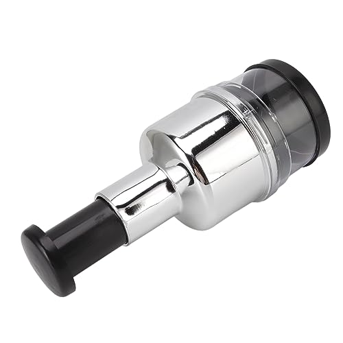 Picadora manual para alimentos GLOGLOW acero inox cuchilla miniatura 2