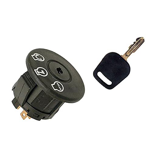(New Part) Ignition Switch w/Key Compatible with MTD 925-04659 03290500 725-04659 CR12 RT99 LT5 500017 + All Other Models in The Description
