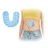 Gtube Button Covers Feeding Tube Pads Peg/Ng/J Tube Holder for Adult Nephrostomy Catheter Supplies Peritoneal Dialysis Accessories Reusable & Washable Soft Cotton Nursing Pads(12 Pack-Bule)