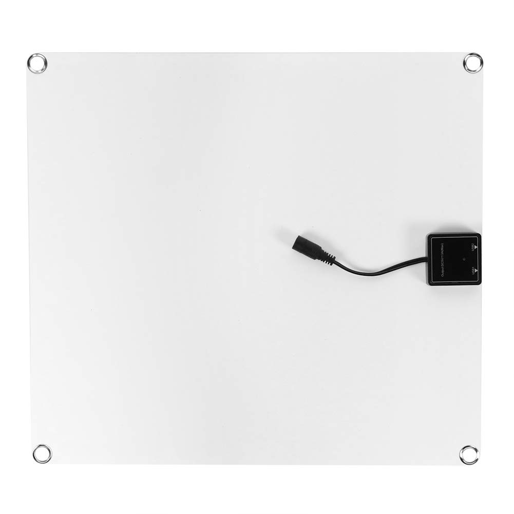 Panel Solar Portátil de 25W con Dos Puertos USB.