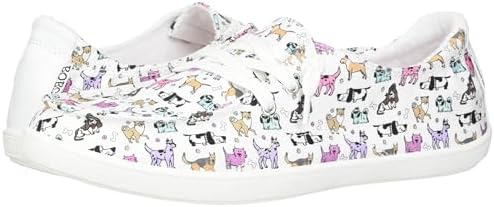 Skechers BOBS Women's 113944 Sneaker, White Multi, 8.5 | Image 6