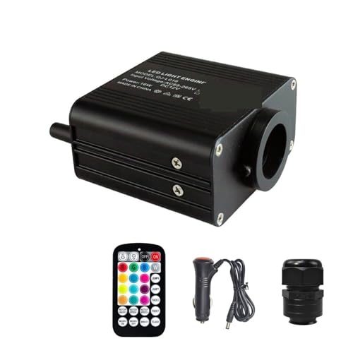 Luces de fibra óptica 16W para techo de coche y hogar con APP