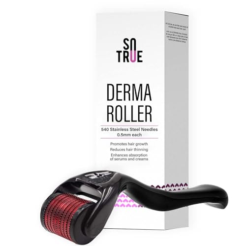 11% OFF on Sotrue Derma Roller For Hair Growth 0.5 Mm With 540 Titanium Needles|Repairs Damaged Hair, Activates Hair Follicles|For Hair Fall & Hair Thickening|Reduces Acne Scars|Safe & Effective To Use 11% OFF on Sotrue Derma Roller For Hair Growth 0.5 Mm With 540 Titanium Needles|Repairs Damaged Hair, Activates Hair Follicles|For Hair Fall & Hair Thickening|Reduces Acne Scars|Safe & Effective To Use