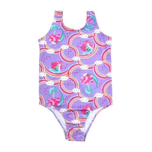 Maio Menina Natação Praia Piscina Infantil Juvenil Com Forro