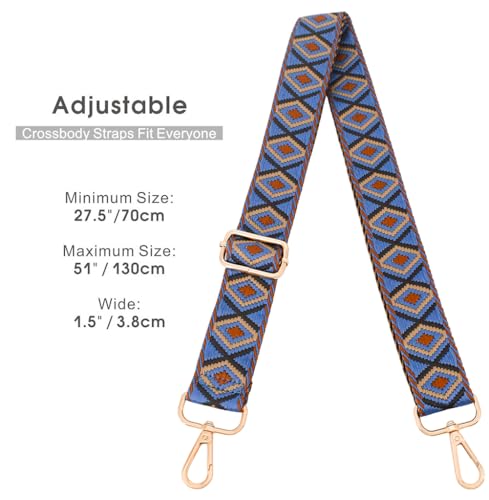 Image of Replacement Purse Strap Shoulder Strap Adjustable Crossbody Strap for Women Crossbody Wide Shoulder Bag