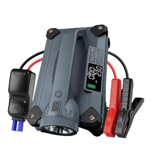 Démarreur et gonfleur de pneus portable 150 PSI - Station d'énergie 6000A avec PD 100W