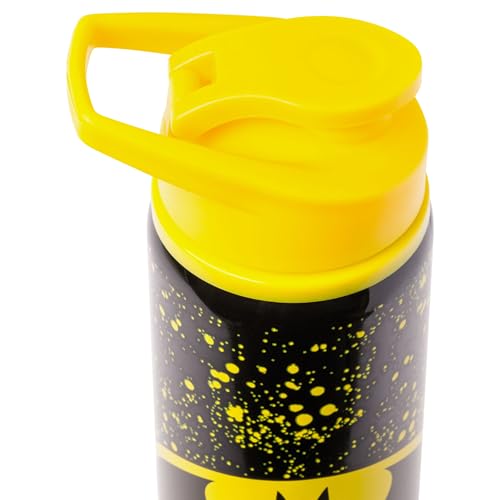 Image of Silver Buffalo Batman Logo, Stainless Steel Water Bottle, 25oz | 0.74 Liters