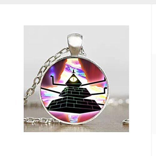 Steampunk Drama Gravity Falls Mysteries Bill Cipher Wheel Pendant Necklace