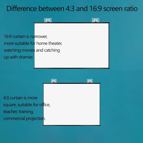 Pantalla Manual de Proyección HD 72" 16:9 miniatura 3