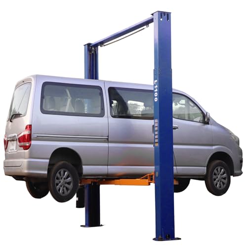 XK-10,000lbs Car Lift Auto Lift L1100 2 Post Lift Car Auto Truck Clear Floor Hoist / 36 Month Part Replacements