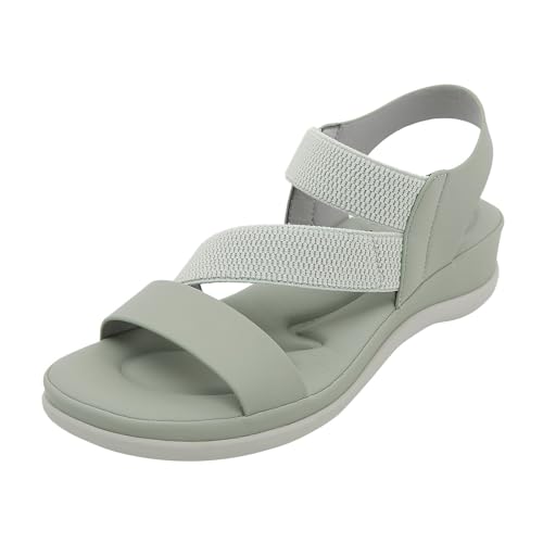 Sandales plat orthopédique pour femme offrant confort de marche et semelle antidérapante