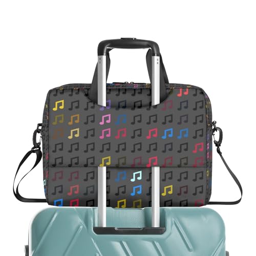 Bolsa para laptop 16 pulgadas resistente al agua negra miniatura 6