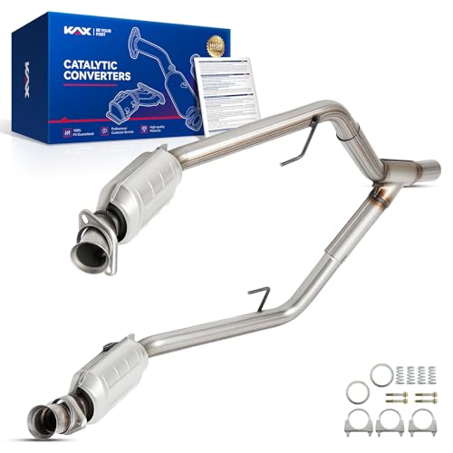 50554 KAX Catalytic Converter Fits for 2005-2009 Mustang 4.0L,High Flow Catalytic Converter(EPA Compliant)