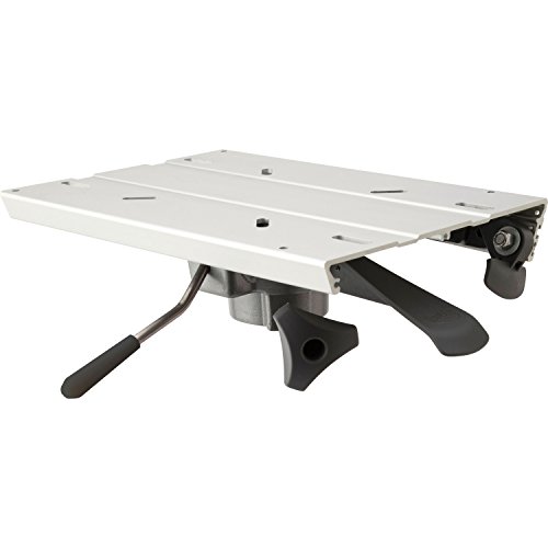 Support de siege Swivl-Eze 278 avec curseur et pied reglable pour bateau
