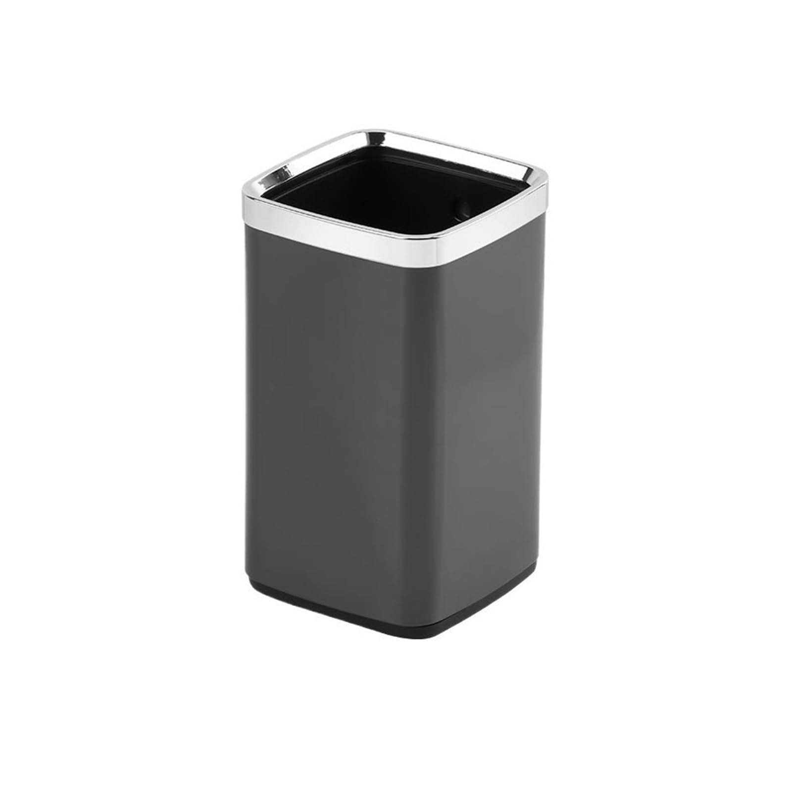 guiling-1986 Trash Can Bathroom and office trash cans Garbage Can(Black)