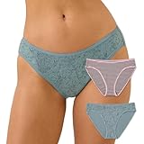 Pact Women's Organic Cotton Bikini Underwear, Classic Fit Panties with High Cut Leg, 2 Pack