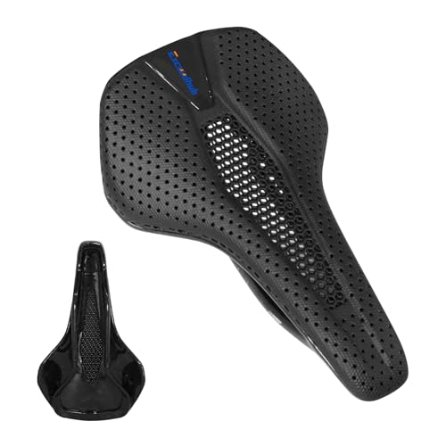 Exceedhub Carbon Fiber Bike Seat Cushion for Men Women