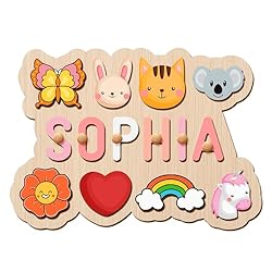 GifXify Personalised Name Puzzle for Kids