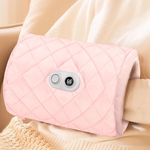 de mão aquecido, bolsa aquecedora de mão | Aquecedor de mãos portátil com display digital de tempera