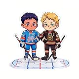 Heated Rivalry Standee,Heated Rivalry Merchandise Gifts for TV Show or Ice Hockey...
