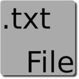 This text editor employs the device's file manager automatically