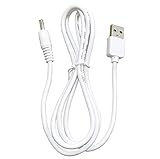 USB Charger Cable for FOREO Luna 3/ Luna Mini 3/ Luna Mini 2/Luna Play Plus Facial Cleanser Replacement Charging Cable Compatible with Solo Mio Sonic Facial Brush (White,1 Pack)