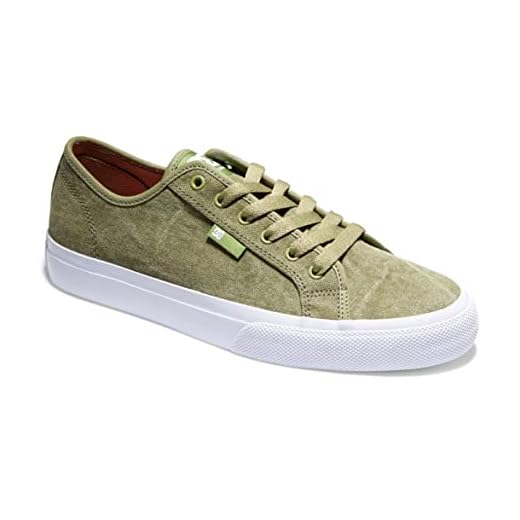 DC Shoes Manual, Zapatillas Hombre, Verde Oliva, 41 EU