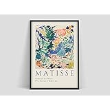 アンリ・マティス アート ポスター、マティス アート プリント、マティス アート ポスター、ファミリー フレームレス装飾キャンバス絵画 Q-68 50x75cm